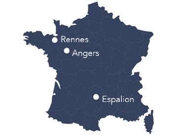 Map of France